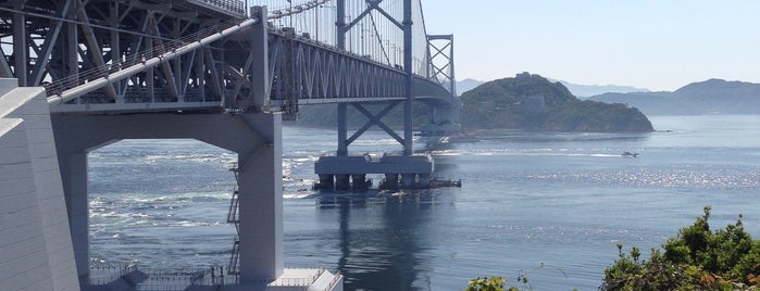 Onaruto Bridge is one of for driving.