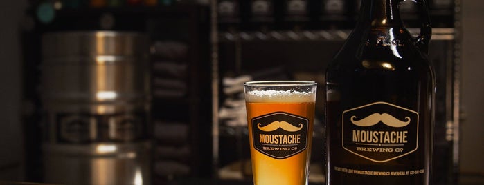 Moustache Brewing Co. is one of NY Breweries-NYC+LI.