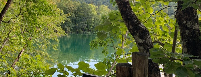 Malo Jezero is one of Plitvice National Park.