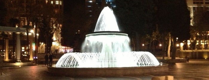 Fəvvarələr Meydanı | Fountains Square is one of Baku.