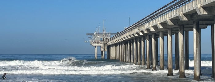 Scripps Pier is one of places to go.