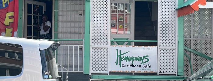 Hemingways Caribbean Cafe is one of Antigua.