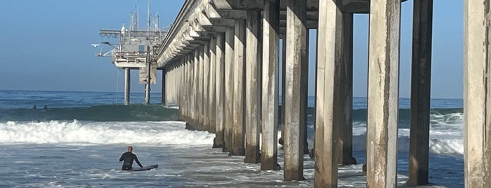 Scripps Pier is one of San Diego County.