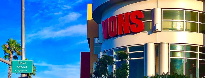 VONS is one of frequent stops.