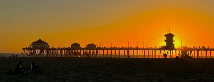 Huntington Beach Pier is one of California.