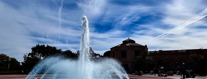 Balboa Park Fountain is one of California.