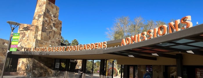 The Living Desert Zoo & Botanical Gardens is one of Palm Springs.