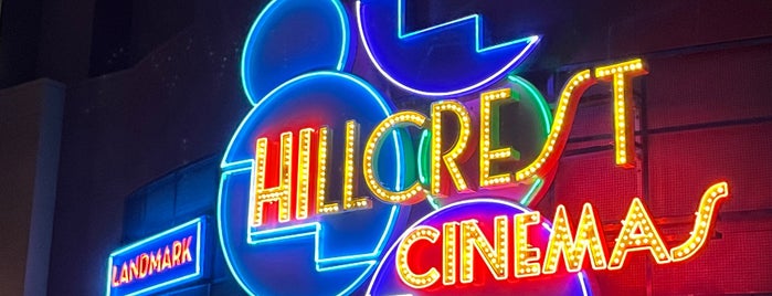 Landmark Theatres Hillcrest Cinemas is one of My Favorites.