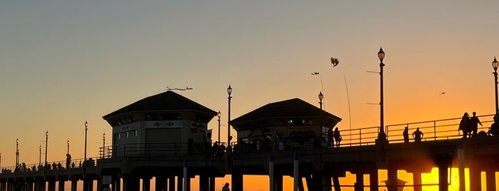 Huntington Beach Pier is one of OC.
