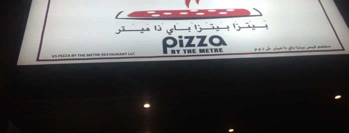 Pizza By The Metre is one of Dubai Food 10.