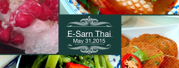 E-Sarn Thai Corner is one of สถานที่ที่ Andrew ถูกใจ.