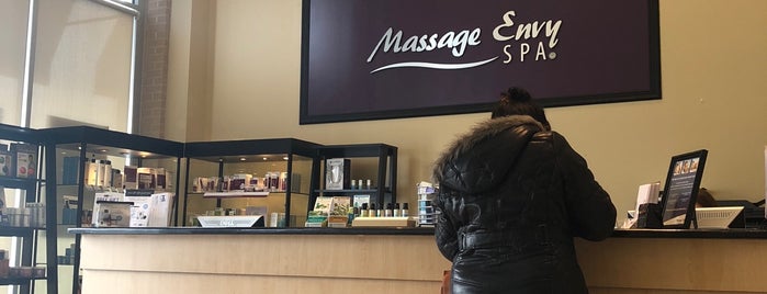 Massage Envy is one of Spending money.