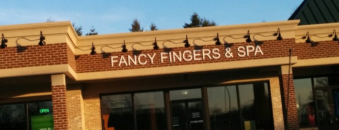 Fancy Fingers & Spa is one of New Stickers.