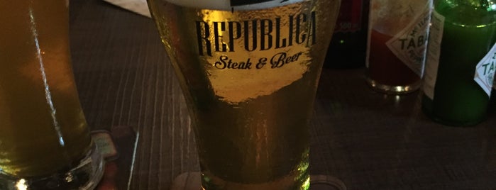 Republica Steak & Beer is one of Cx do Sul.