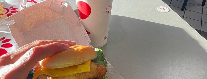 Chick-fil-A is one of yummies.