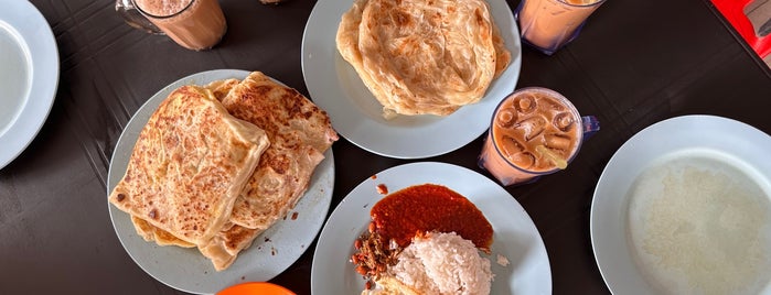 Roti Canai Bukit Chagar is one of Makan @ Melaka/N9/Johor #4.