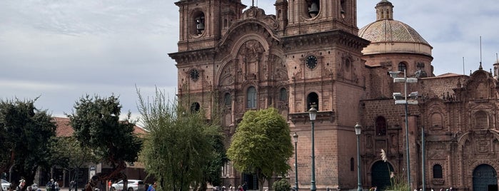 Iglesia de la Compañía de Jesús is one of Cuzco "la Roma de America" Peru.