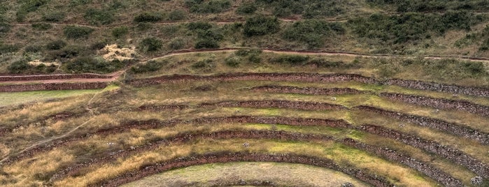 Conjunto Arqueológico de Moray is one of Cusco y El Valle sagrado de los Incas.