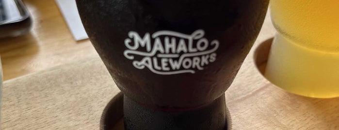 Mahalo Aleworks is one of Hawaiian Island Breweries.
