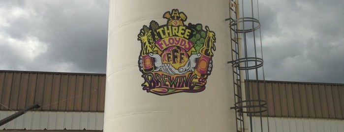 3 Floyds Brewery & Pub is one of Top 25 Craft Breweries.