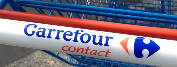 Carrefour Contact is one of Any: сохраненные места.