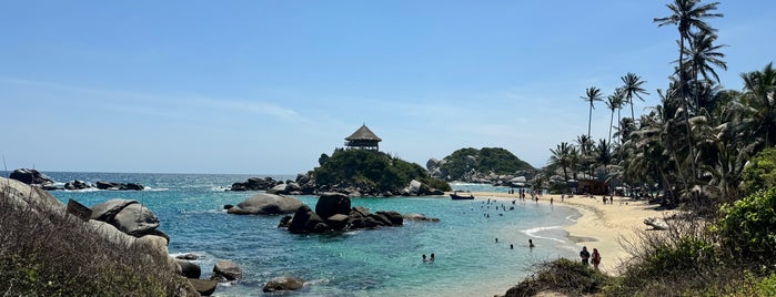 Cabo San Juan de Guía is one of Samaria beach.