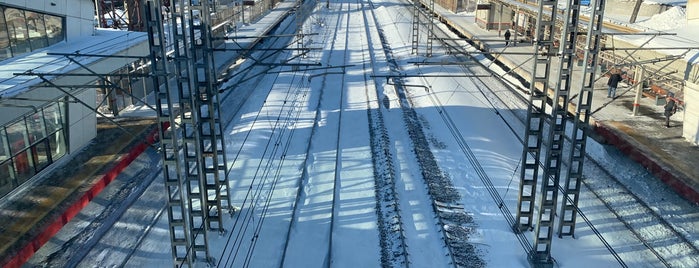 Станция МЦК «Лихоборы» is one of Eugeneさんのお気に入りスポット.