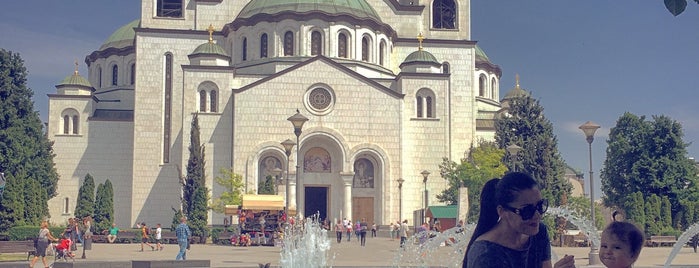 Aziz Sava Katedrali is one of Belgrad.