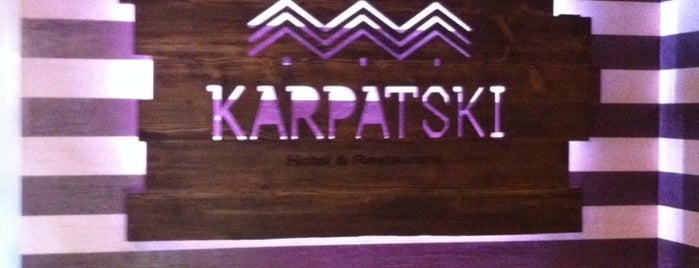 KARPATSKI Hotel & Restaurant is one of voodoo"s mood).