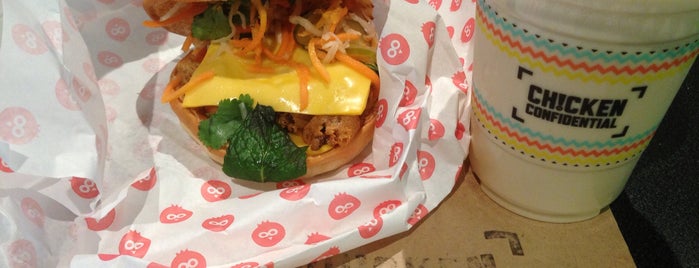 Chicken Confidential is one of Sydney best burgers and dude food.