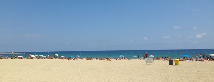 Praia de Bogatell is one of Visitando Barcelona.