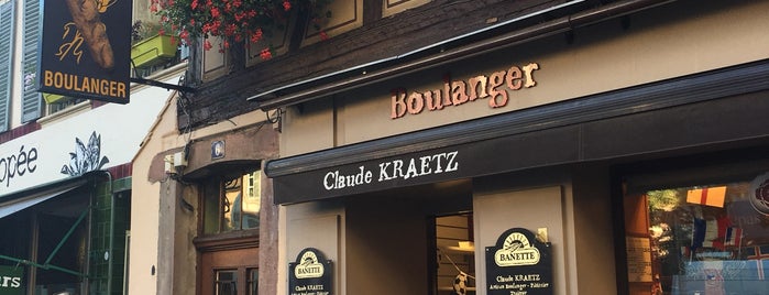 Boulangerie Claude Kraetz is one of France.