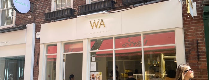 WA Cafe is one of London.