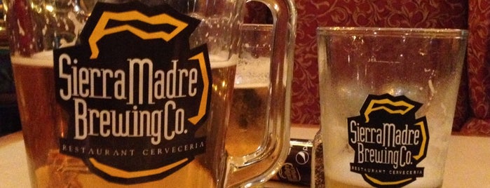 Sierra Madre Brewing Co. is one of 15 favorite restaurants.