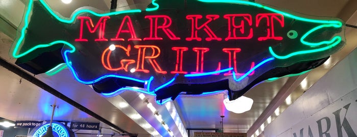 Market Grill is one of Tempat yang Disukai Roberto.
