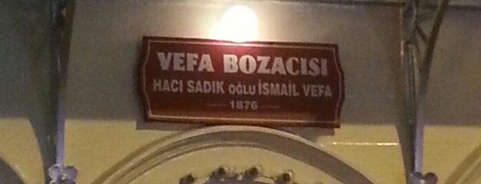 Vefa Bozacısı is one of İstanbul Cafe/Bar.