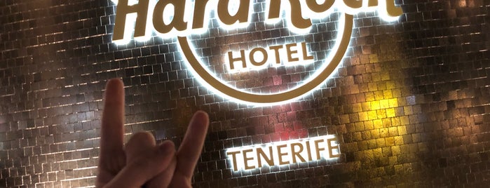Hard Rock Hotel Tenerife is one of Locais curtidos por Vitaly.