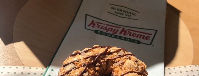 Krispy Kreme Doughnuts is one of Favorites.
