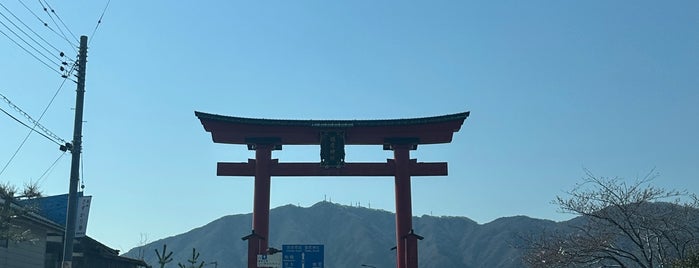 彌彦神社 大鳥居 is one of 新潟に行ったらココに行く！ Vol.1.