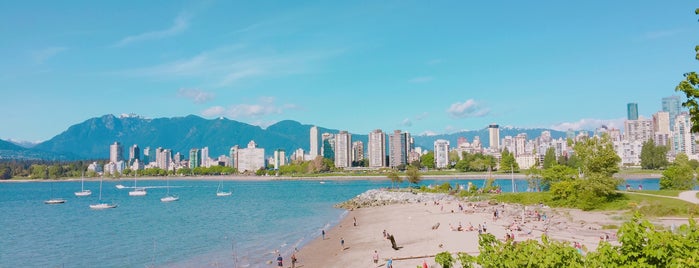 Kitsilano Beach is one of Vancouver.