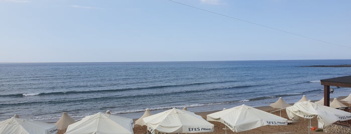 Kaplıca Beach is one of Tempat yang Disukai Şevket.