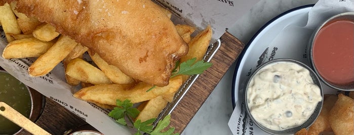 The Mayfair Chippy is one of london list.