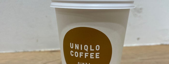 UNIQLO COFFEE is one of Tokyo.