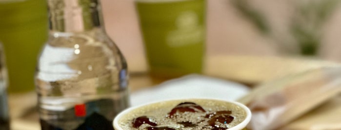 BLACK STAMP | Coffee & Roasters is one of Grab a quick coffee v2 | Riyadh.