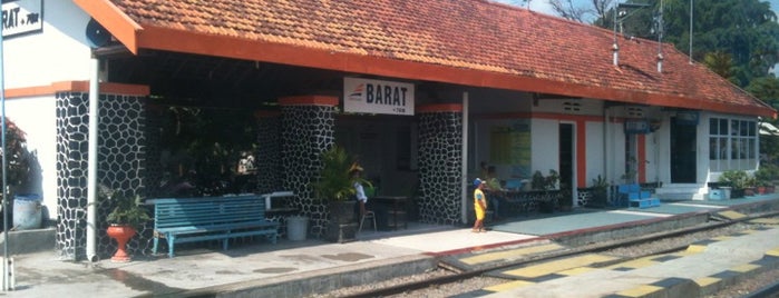 Stasiun Barat is one of Train Station Java.