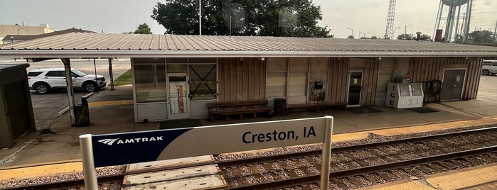 Creston Amtrak Station is one of Rs CHI to EMY.