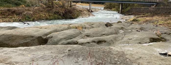 大桑貝殻橋 is one of 犀川[おとこ川](Sai River).