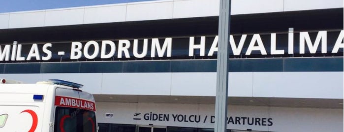 Milas - Bodrum Havalimanı (BJV) is one of Dyg'ın Beğendiği Mekanlar.