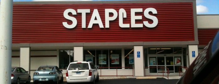 Staples is one of Places I've Been.