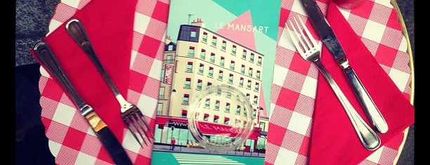 Le Mansart is one of Paris Resto.